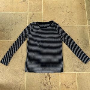 Navy Striped Shirt